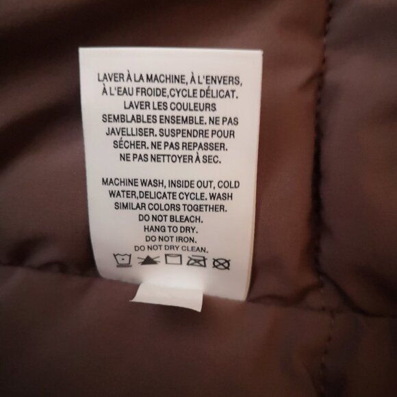 Reitmans NWT Ladies Peppercorn Hooded Zipper & Snap Closure Winter Coat - Picture 8 of 13